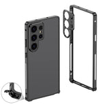 Aluminum Alloy Frame Bumper Metal Lens Phone Case for Samsung