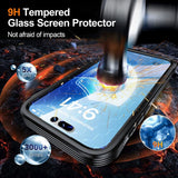 Outdoor Clear Magnetic Charging Shockproof Case for iPhone