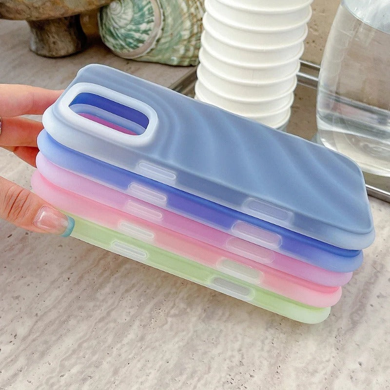 Liquid Silicone Candy Colored Jelly Case for IPhone
