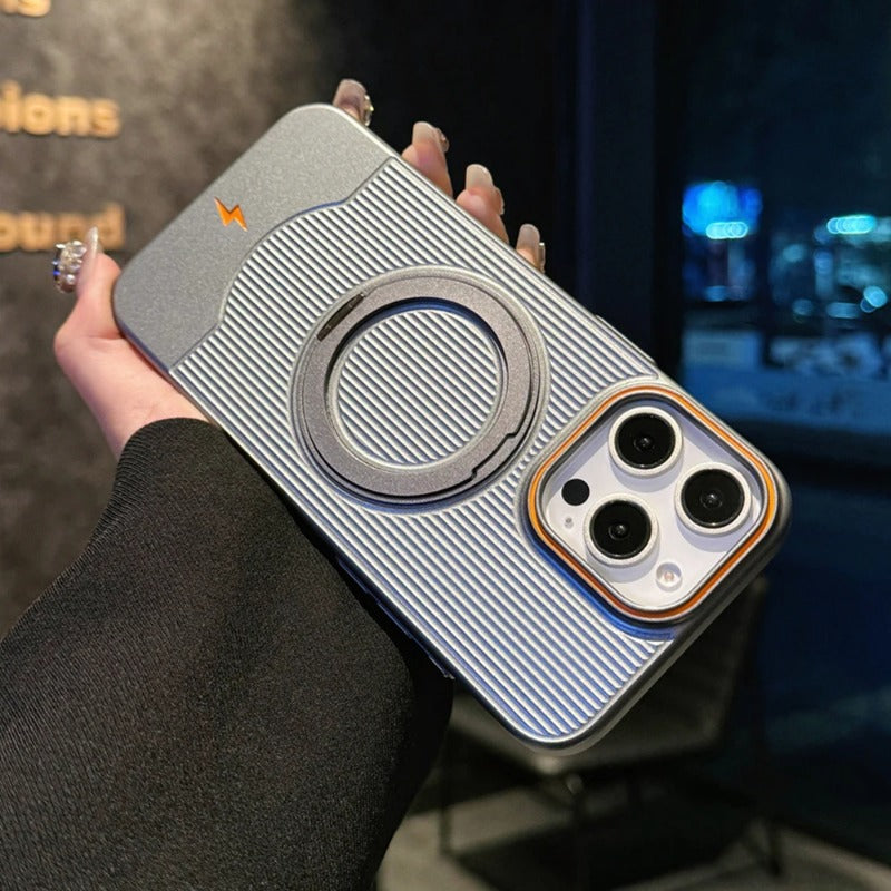 Luxury 360° Rotatable Magnetic Stand Phone Case For iPhone