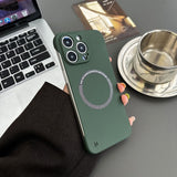 Ultra Thin Hard PC Magnetic Frameless Phone Case For Samsung