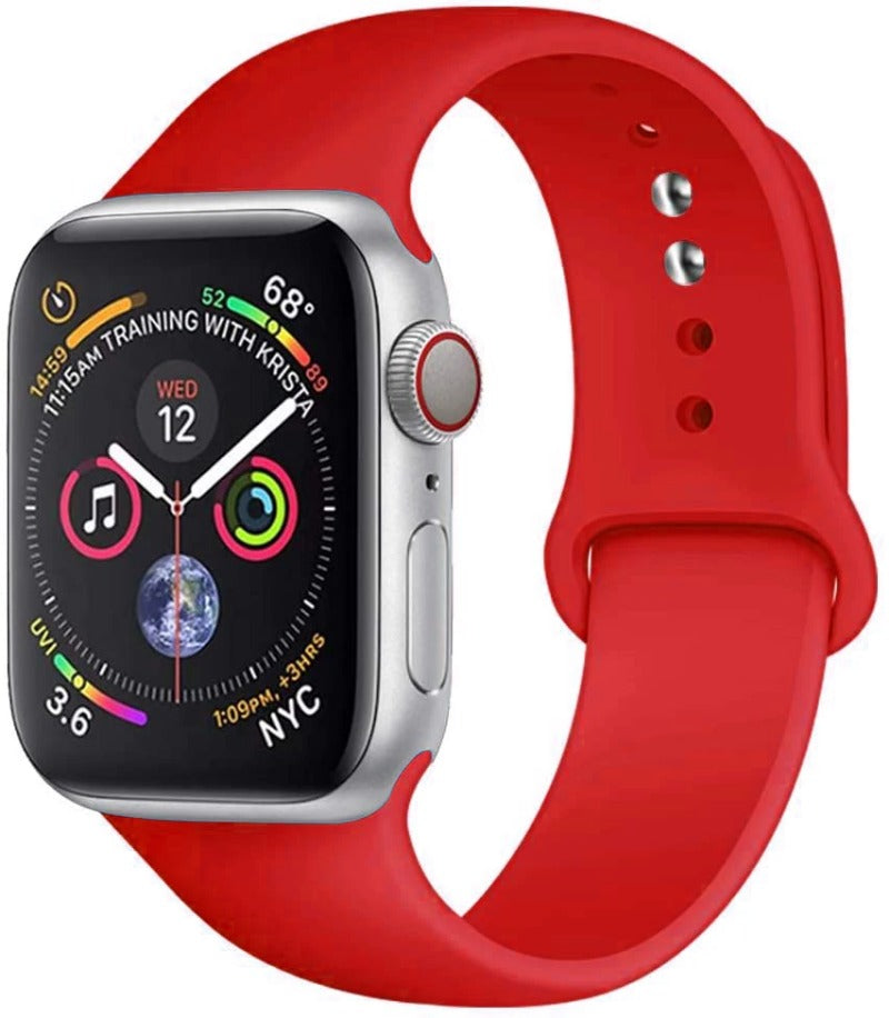 Silicone Strap For Apple Watch band