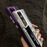 Fashion Game Plating Sliver Shockpoof Matte Case For Samsung