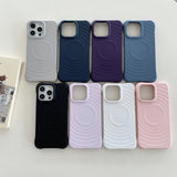 Liquid Silicone Wireless Magnetic Charging Cover for iPhone