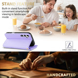 Leather Cardslot Magnetic Flip Wallet Case for Samsung